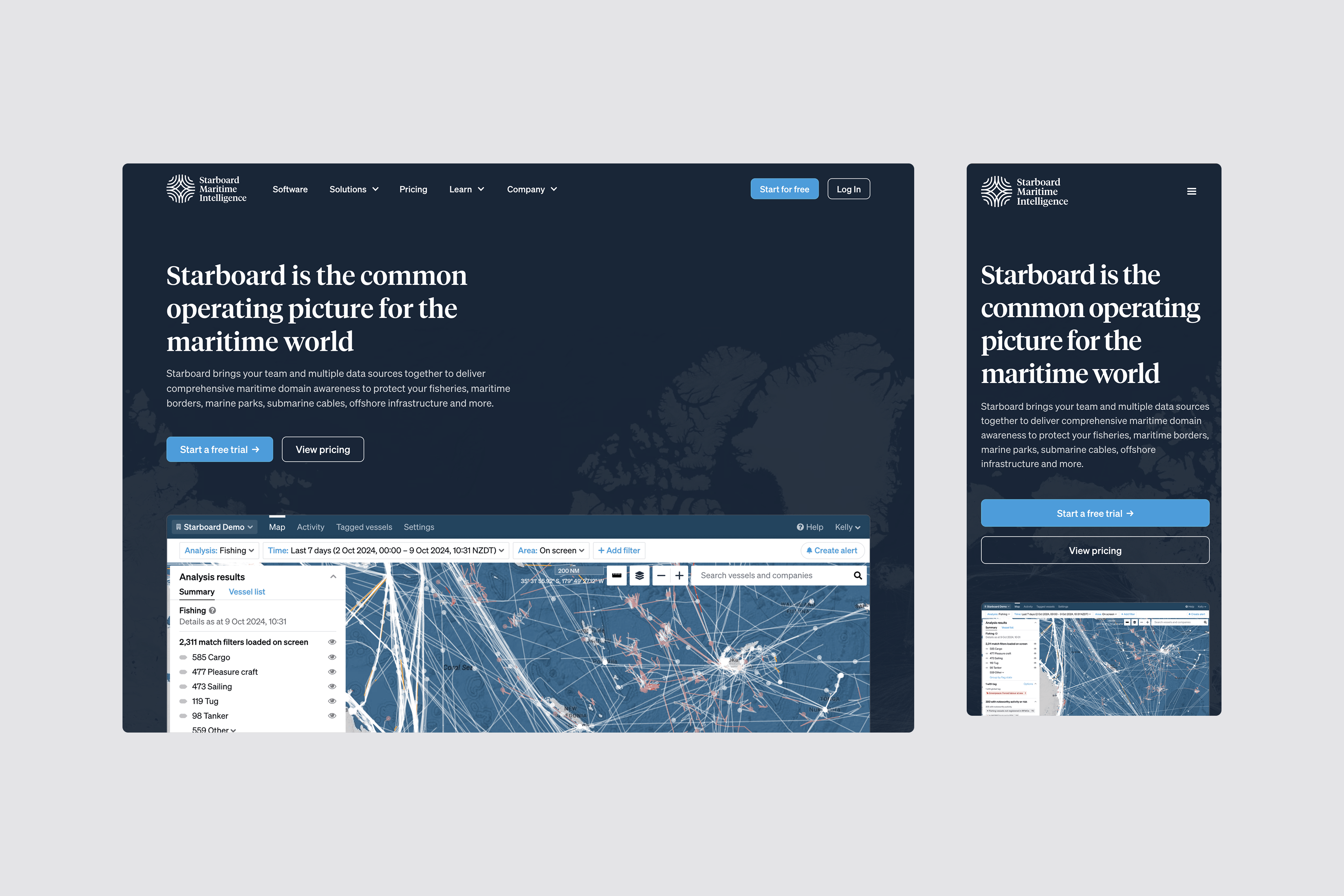 Starboard Website Screenshot